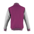 thumbnail image 2 of Just Hoods By AWDis JHA043 Men's 80/20 Heavyweight Letterman Jacket, 2 of 2