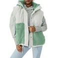 thumbnail image 3 of Fall Winter Sleeveless Women’s Fleece Vest Button Down Casual Hooded Vest Coat, 3 of 6