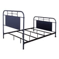 thumbnail image 5 of Liberty Furniture Vintage Series Queen Metal Bed- Navy, 5 of 7
