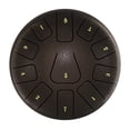 thumbnail image 1 of Tambor de lengüeta de acero de 8 pulgadas, 11 notas, tambor handpan con, 1 of 7