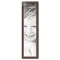 thumbnail image 2 of ArtToFrames 12" x 48" Honors Mahogany with Black Picture Frame, 12x48 inch Brown Wood Poster Frame (WOM-5154), 2 of 7