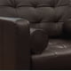 thumbnail image 3 of Sofá de Piel Genuina ConfortoPiel  Noruega Chocolate, 3 of 4
