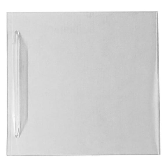 RV Screen Door Slider Panel 12x12" Clear - Replacement Sliding Window for Trailer, Motorhome, Camper - Reveal Screen Door Handle, 1/16" Thick