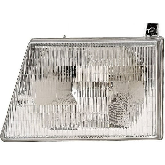Right Headlight Assembly - Compatible with 1999 - 2007 Ford E-350 Super Duty 2000 2001 2002 2003 2004 2005 2006