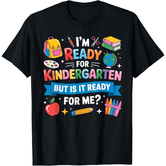 Kindergarten Back to School First Day of Kindergarten Kids Boys Girls T-shirt