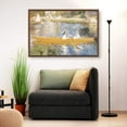 thumbnail image 2 of IDEA4WALL Framed Canvas Wall Art for Living Room, Bedroom La Grenouillere by Pierre-Auguste Renoir Canvas Prints for Modern Home Decoration Ready to Hang, 2 of 4