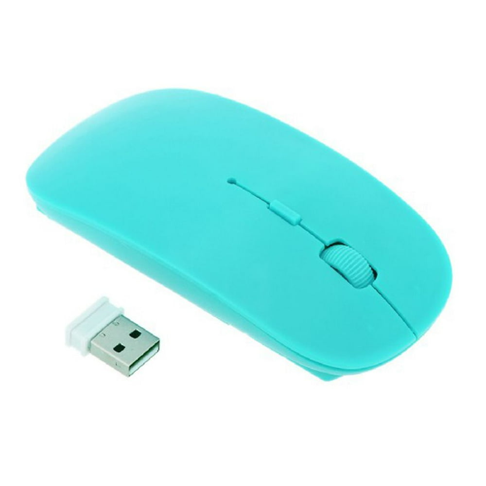 Wireless Mouse 1600DPI 4 Buttons Ergonomic 2.4GHz Cordless Mice for PC
