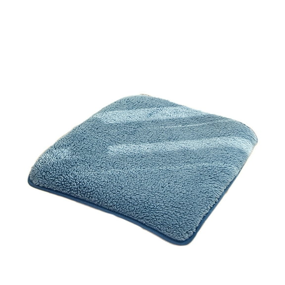 Momihoom Cozy Sherpa Fleece Seat Cushion, Soft Plush Chair Pad for Home, Office & All-Season Comfort