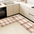 thumbnail image 5 of Kitchen Rugs Sets 3 Piece with Runner Floral Kitchen Floor Mat Carpet Farmhouse Rugs and Mats Non Skid Washable Runner Rug for Kitchen Office Sink Laundry, 5 of 12