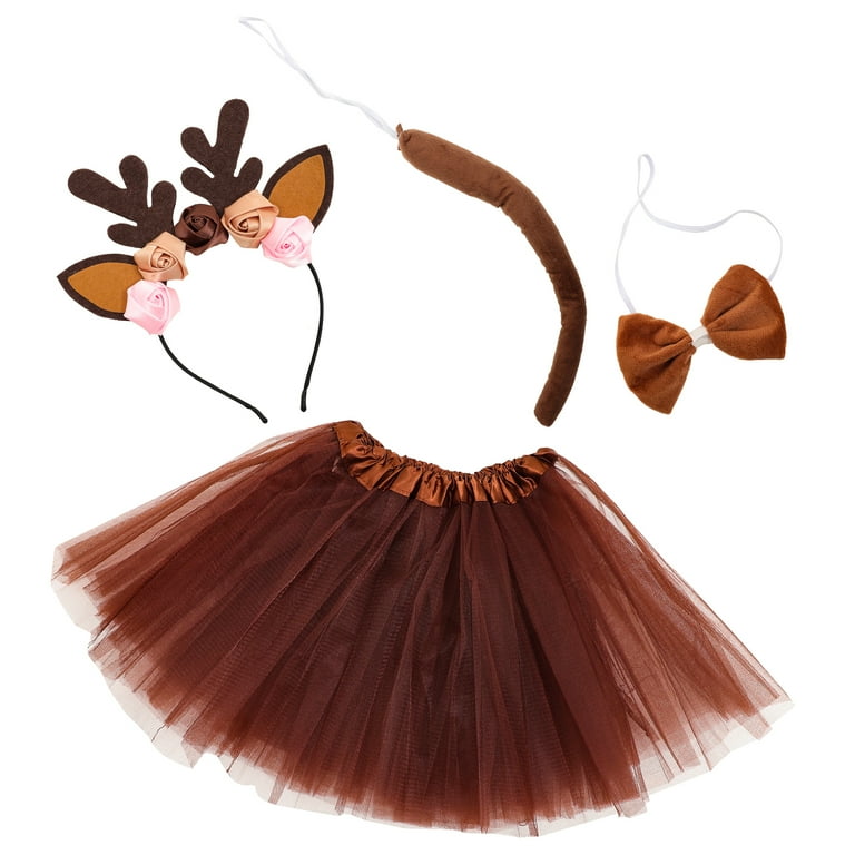 Deer antler headband and tail deals