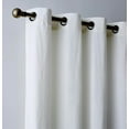 thumbnail image 5 of WARM HOME DESIGNS Velvet Extra Wide 84 Inches Lohg Ivory Curtains With Embossed Damask Design. VE PATIO 84 IVORY, 5 of 5