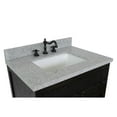 thumbnail image 4 of Bellaterra Home 31" Single vanity in Brown Ash finish top with Gray granite and rectangle sink, 4 of 9