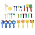 thumbnail image 2 of Foam Brush, Kids Paint Brushes Long Lasting Colorful Portable Safe Non-  For Drawing Tools, 2 of 8