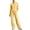 Yellow, variant on Tbopshirt Women's Sweatshirt and Sweatpants Set Long Sleeve Solid Color Wide Leg Pants Casual Wear 2 Piece Outfit for Women Casual Clothing