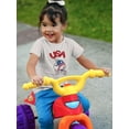 thumbnail image 2 of Usa Gnome W Balloons T-Shirt Toddler -Image by Shutterstock,  3 Toddler, 2 of 4