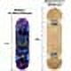 thumbnail image 4 of Rude Boyz Kids Beginner Skateboard Mini Wooden Cruiser Board 24 Inch, 4 of 4