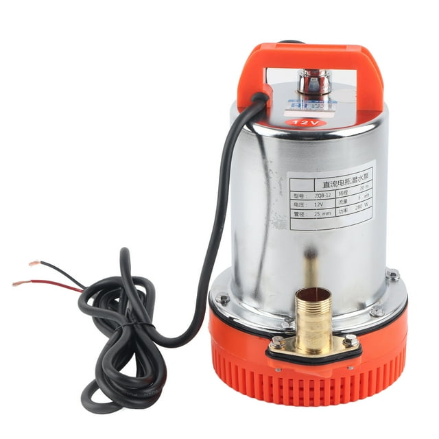 Water Pump,DC 12V Submersible Deep V Water Pump V Pump Masterfully Created