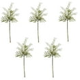 thumbnail image 2 of Clearance!5-Pack Artificial Mimosa Flower Artificial White Flowers Acacia 14.9" Mimosa Flowers Spring Flower Fake Easter Flowers for Wedding Home Decor Garden Party Decoration, 2 of 8