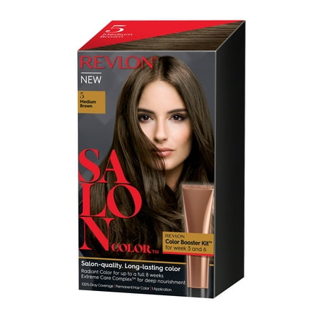 Revlon Salon Hair Color Medium Brown, 1