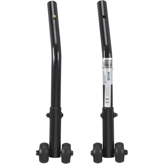 Cruiser III Anti Tippers with Wheels, 1 Pair( Pack of 2 )