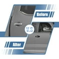 thumbnail image 3 of 8pcs ABS Carbon Fiber Pattern Exterior Side Door Handle Cover Trim for Toyota Tacoma 2016-2021 Black Door Decoration, 3 of 7