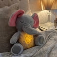 thumbnail image 3 of Breathe Elephant Sleep Buddy Plush Baby Sound Machine Soothing Snuggle Elephant Plush Animal Plush with Breathing Exercises and Sleep Music, 3 of 3