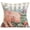 Pig Floral, variant on Pillow Covers Abstract Adorable Funny Animal Pig Throw Pillow Covers Cotton Linen Square Pillowcase Cushion Cover for Home Sofa Couch Car Decoration 18 x 18 Inches (Pig Head)