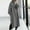 Gray women maxi dress a1, variant on Women Summer Cold Shoulder Long Sleeve Maxi Dress Loose Fit Bohemian Casual Travel Dresses Solid Flowy Beach Vacation Outfits, Gray L