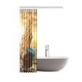 thumbnail image 2 of MKHERT Sea Mermaid Polyester Fabric Shower Curtain 48x72 inch, 2 of 2