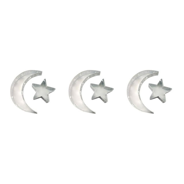Injueey de servicio con forma de luna de hierro, elegante, decorativo, antioxidante, para restaurante, banquete, de fiesta, vajilla tipo 6 Type1 NO1