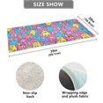 thumbnail image 3 of Haosy Cartoon Teeth Bathroom Rugs Non Slip Absorbent Soft Plush Quick Dry Bath Mat, 39"x20", 3 of 8