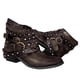 thumbnail image 1 of NECHOLOGY Botas Mujer Adulto Femenino Zapatos Botines mujer Zapatos de transpirables cortos Retro altos, botas gruesas de tacón para mujer, botas con cremallera para mujer (Brown, 8.5), 1 of 4