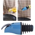 thumbnail image 4 of Dispensador de tapón de boquilla para botella de aceite para vino, salsa de soja, botellas de vinagre, utensilios de cocina, operación con una sola mano (azul marino) Vhermosa ZSY-0710, 4 of 5