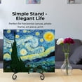 thumbnail image 3 of Olurrsia 2 Pack Plate Stands for Display - 10 Inch Plate Holder Display Stand + Metal Easel Stand for Picture Frame, Decorative Plates, Book, Photo, Collectibles (4 Pack), 3 of 7