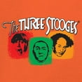 thumbnail image 3 of The Three Stooges Colorful T-shirt Funny 3 Wise Guys Curly Moe Larry Shemp Classic Retro American Legend Men's Tee, 3 of 7