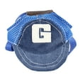 thumbnail image 1 of Sombrero de perro Sombrero de protección solar libre ajustable Agujero de oreja de béisbol Colco Sombrero de béisbol para perros, 1 of 8