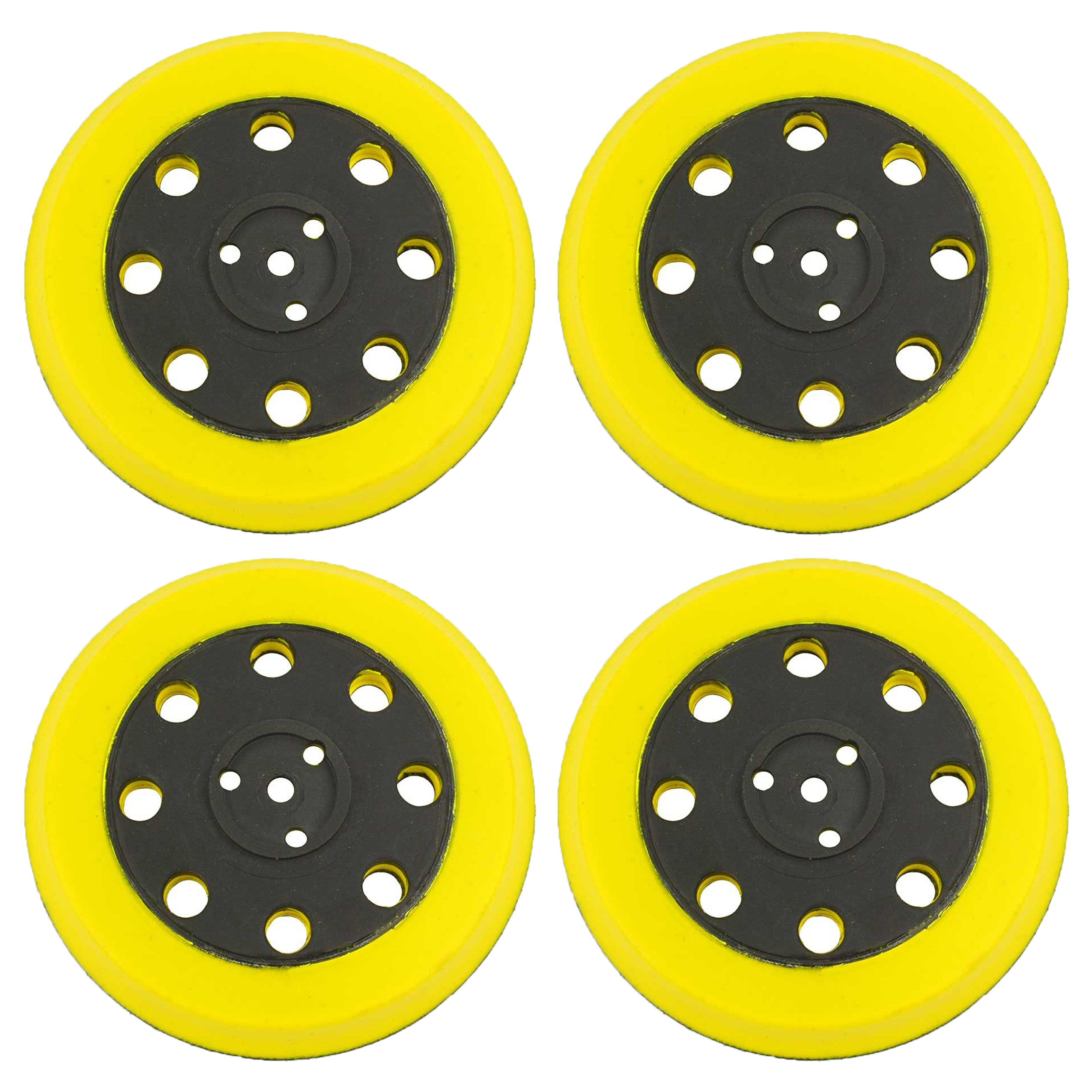 5in Sander Pad Backing Replacement 4Pack for Bosch 2610917408