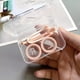 thumbnail image 2 of Billuyoard Estuche de transporte para lentes de contacto, organizador de ojos izquierdo y derecho, caja contenedora, herramientas de uso, accesorios, Almacenamiento y organización del hogar Púrpura Billuyoard HA012423-03, 2 of 6