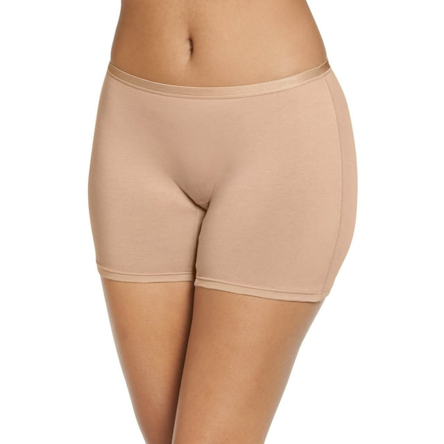Jockey Culotte Boxeur pour Femmes Worry Free en Coton Extensible, Absorption Modérée