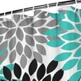 thumbnail image 4 of Waterproof Boho Style Vintage Shower Curtain 72x84 Inch Boho Style Polyester Unique Shower Curtain for Bathroom Hotel Home Decor with 12 Plastic Hooks, 4 of 5