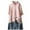 Pink, variant on Pincandy Women Button Down Linen Shirts Solid Summer Casual Blouses Ruffle Hem Flowy Tops Trendy Ladies Going Out Clothes 2025