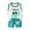 A80-Light Green, variant on Caqnni Boy Clothes Baby Boy Outfits 12-18 Months Baby Boy Clothes Dinosaur Toddler Summer Outfit Short Sleeve T-Shirt Tee Tops Joggers Casual Elastic Shorts Dailywear Set
