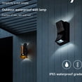 thumbnail image 4 of Luz de pared para exteriores Yuarrent IP65 aluminio 5W, 4 of 6
