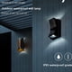thumbnail image 3 of Bewildely Luz de pared para exteriores, lámpara de noche impermeable, equipo de iluminación para pasillo, balcón, paisajismo, jardín, Patio, Iluminación y accesorios Doble K 12W Tipo 2 Bewildely HA066672-04, 3 of 6