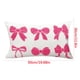 thumbnail image 2 of Yhmxh Fundas de almohada decorativas, fundas de almohada bonitas para sofá, almohada decorativa para dormitorio, cojín con lazo, almohada para respaldo, fundas de almohada, 2 of 2