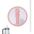 thumbnail image 1 of 40 Oz Tumbler Lid Replacement Fit For Stanleys Cup, Leak-Proof Splash Resistant Tumbler Top Replacement, Tumbler Straw Lid, Replaceble Tumbler Straw Lid, Reuseable Tumbler Cover Fit For Stanleys Cup, 1 of 1