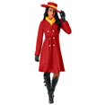 thumbnail image 1 of Plus Size Carmen Sandiego Costume for Women 5X Red, 1 of 4