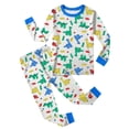 thumbnail image 1 of Ensemble de Pyjama pour Garçons 2 Pcs Tenue de Détente pour Enfants Col Rond Pyjama Imprimé Vêtements pour Tout-Petits, 1 of 2