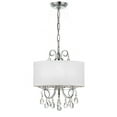 thumbnail image 4 of Crystorama Lighting - Three Light Mini Chandelier - Mini Chandelier - Othello -, 4 of 6