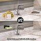 thumbnail image 3 of 2 Pieces Magnetic Soap Holder, Wall Mounted Soap Holder for Bathroom, Black, 3 of 5